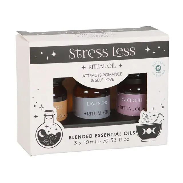 Stress Less Ritual Blended Essential Oils