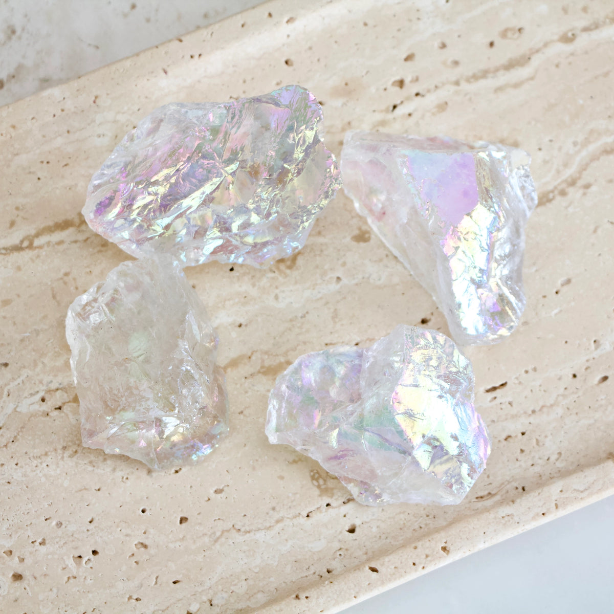 Extra High Quality Angel Aura Healing Crystals - Opalite, Quartz, Rose
