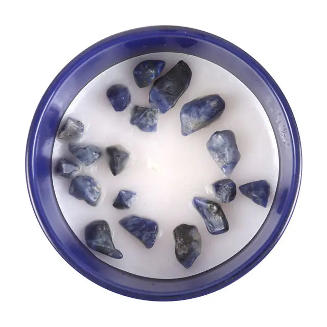 Taurus Zodiac Crystal Candle