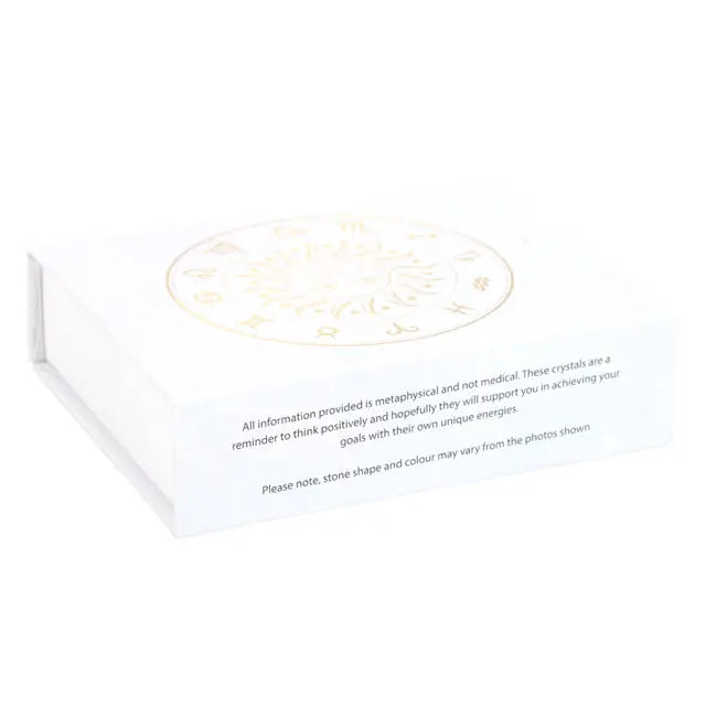 Virgo Zodiac Crystal Tumblestone Set