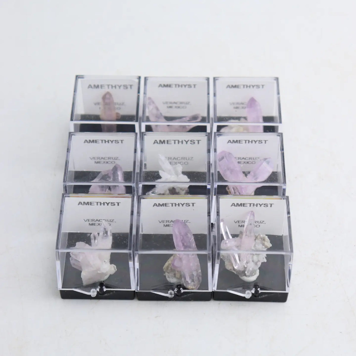 Vera Cruz Amethyst in Specimen Case