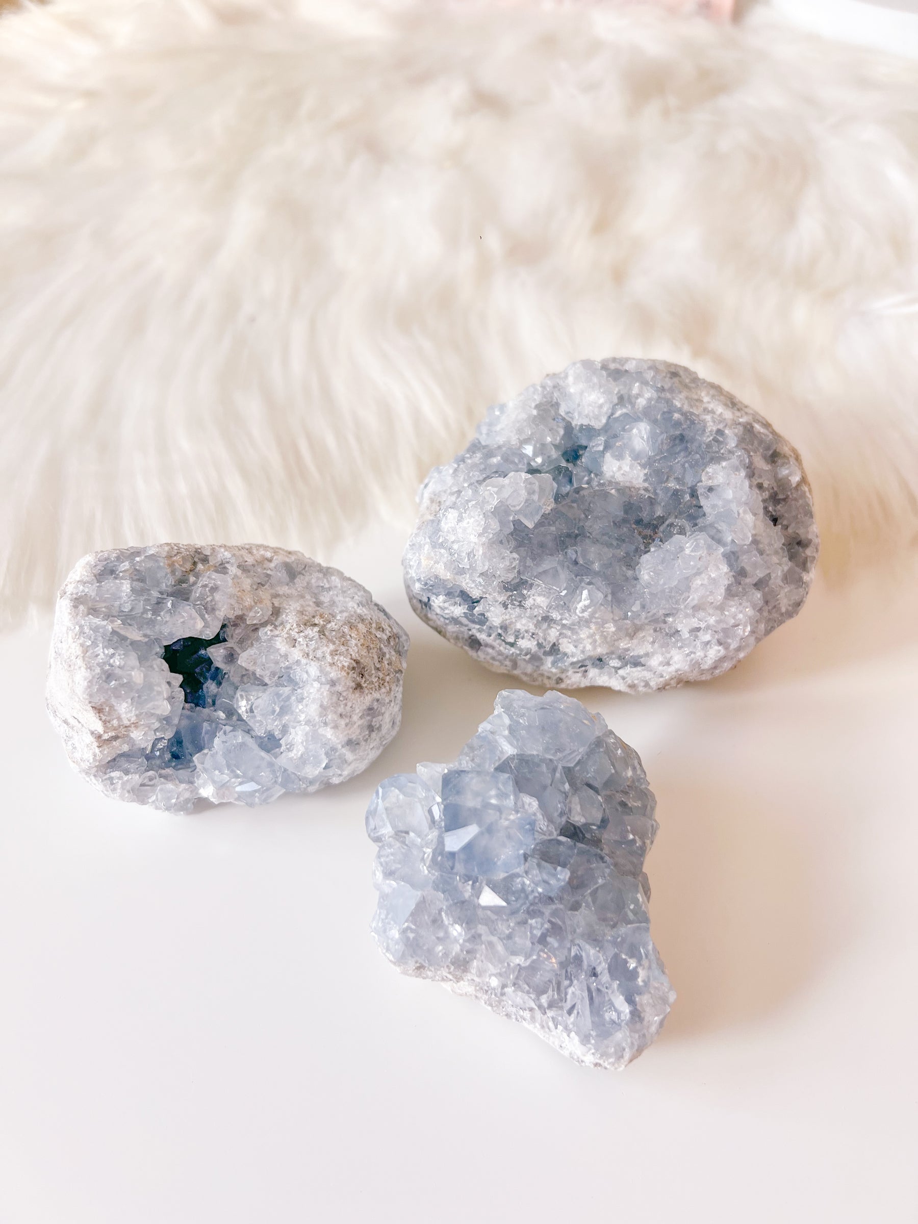 Celestite Cluster