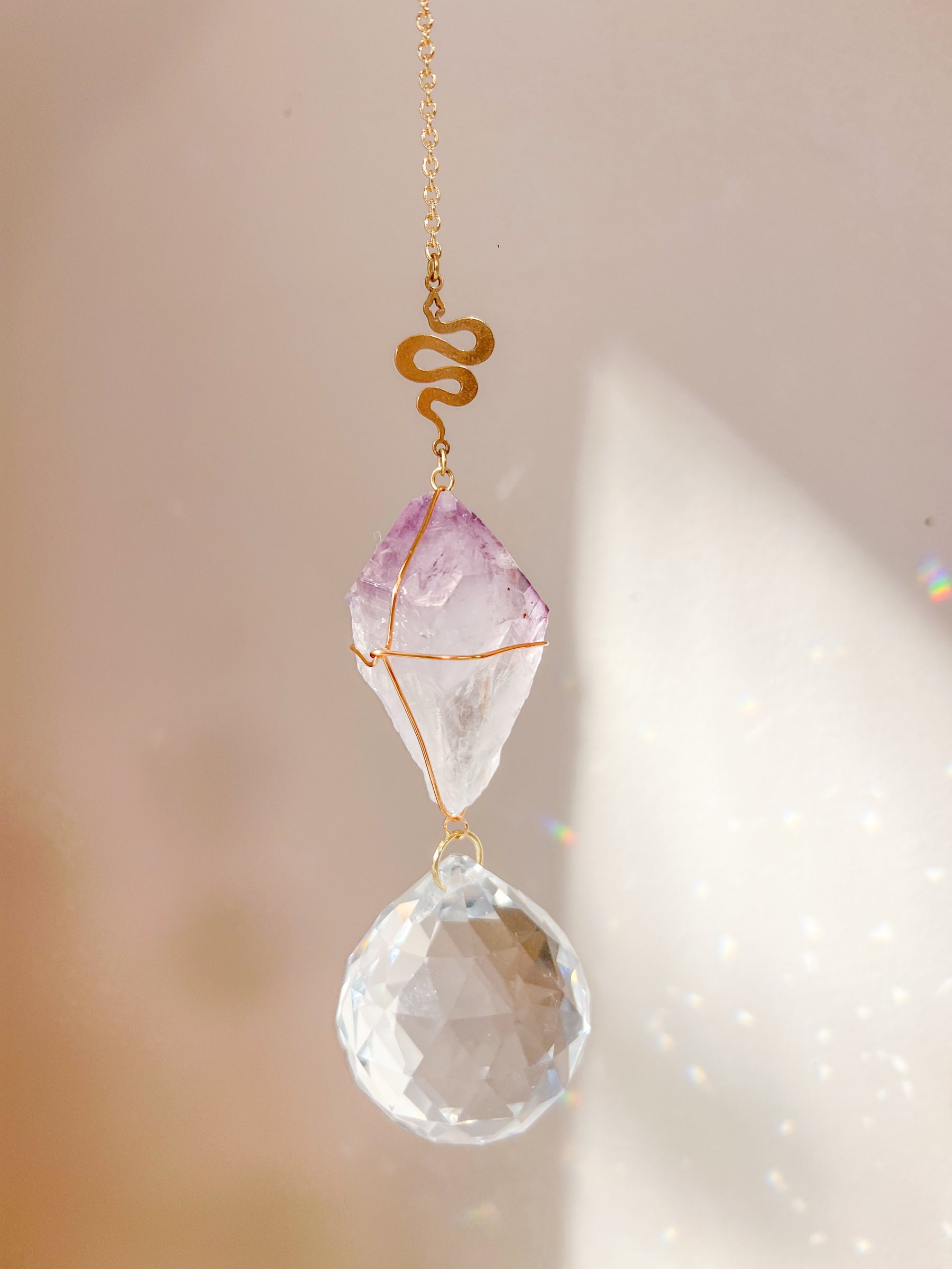 Divine Transformation - Manifesting Suncatcher