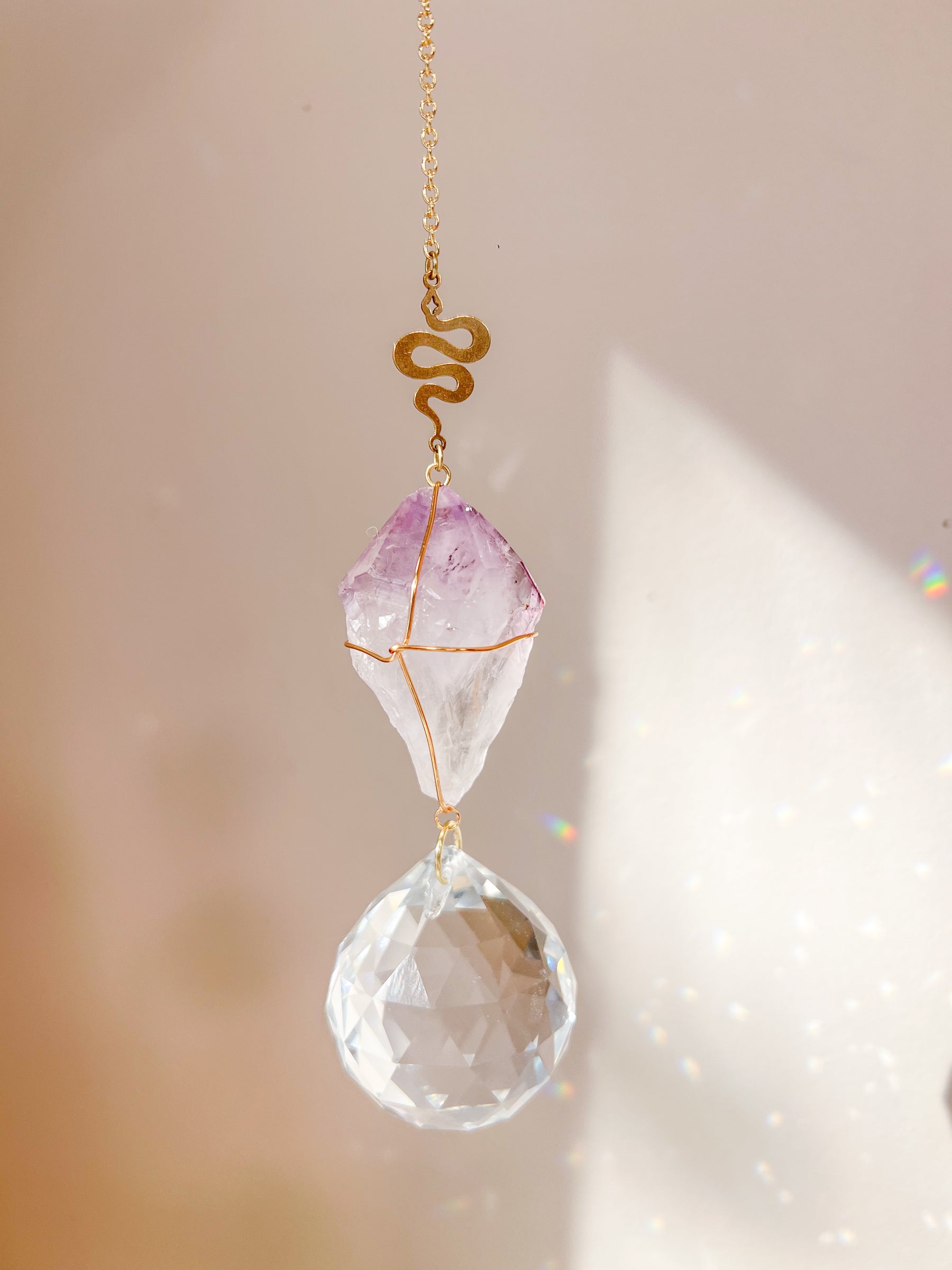 Divine Transformation - Manifesting Suncatcher