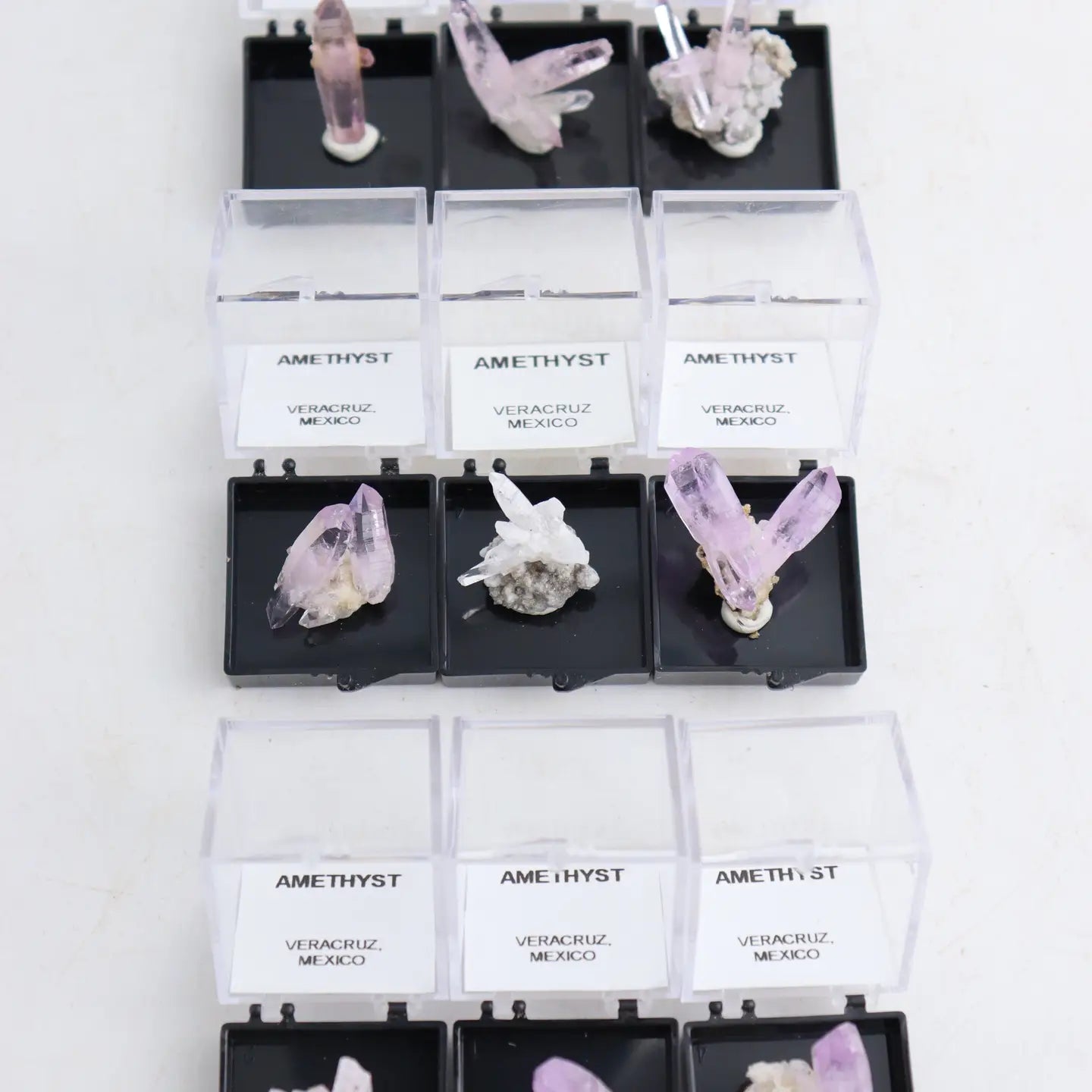 Vera Cruz Amethyst in Specimen Case