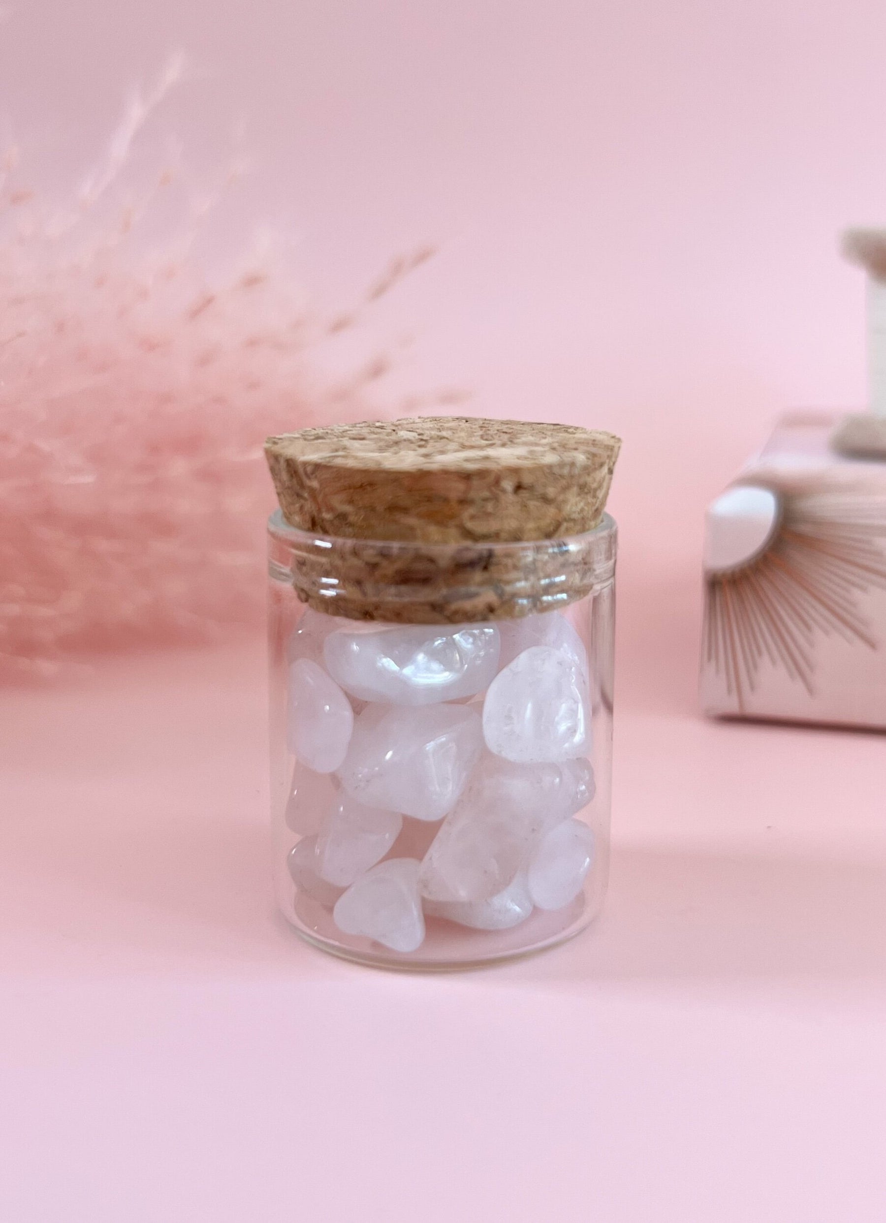 Rose Quartz Potion Bottle