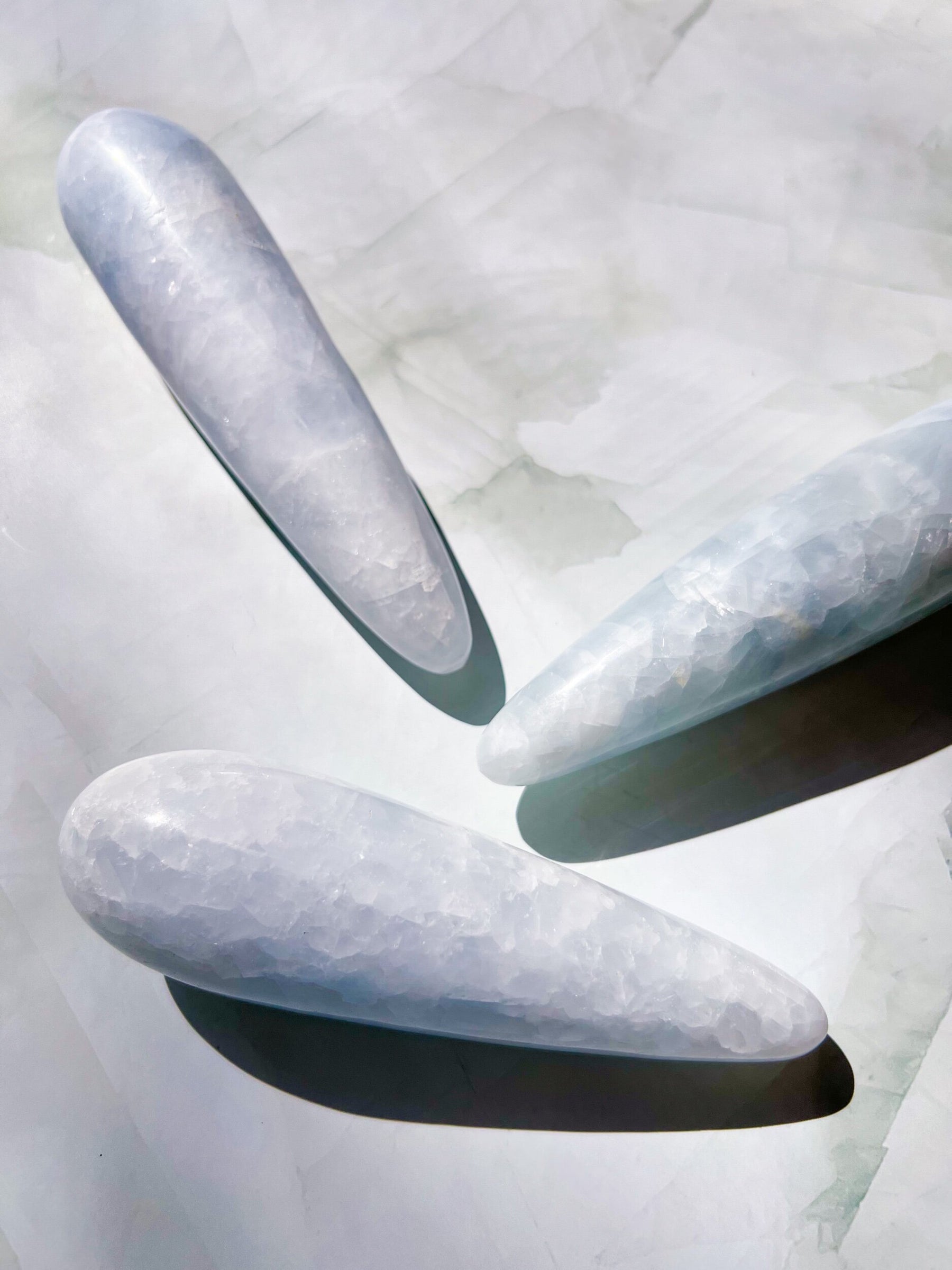 Blue Calcite Massage Wand
