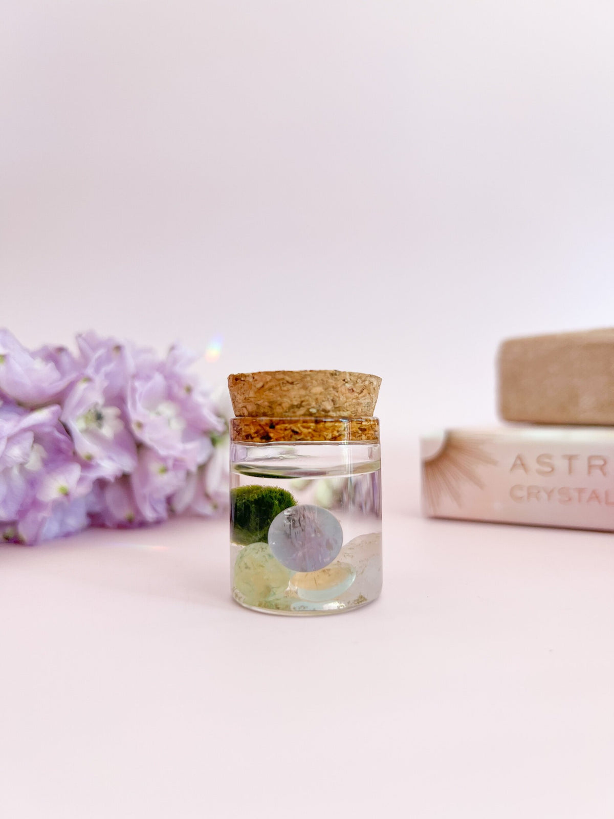 DIY Mini Water Fairy Crystal Garden