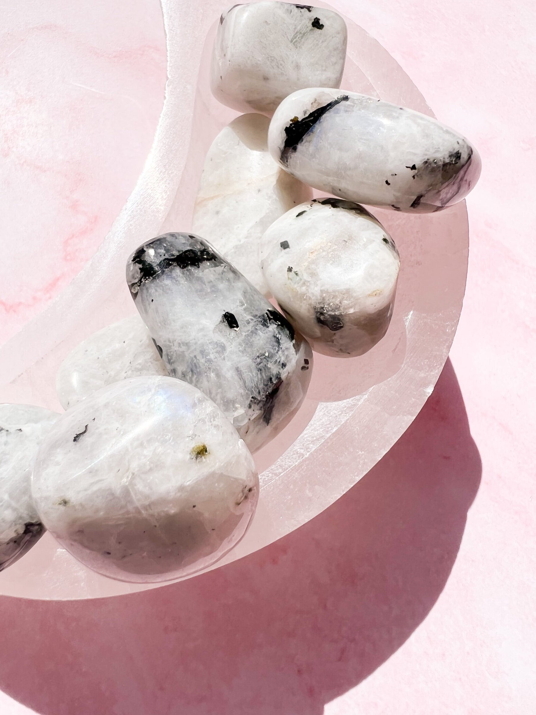 Rainbow Moonstone Tumble