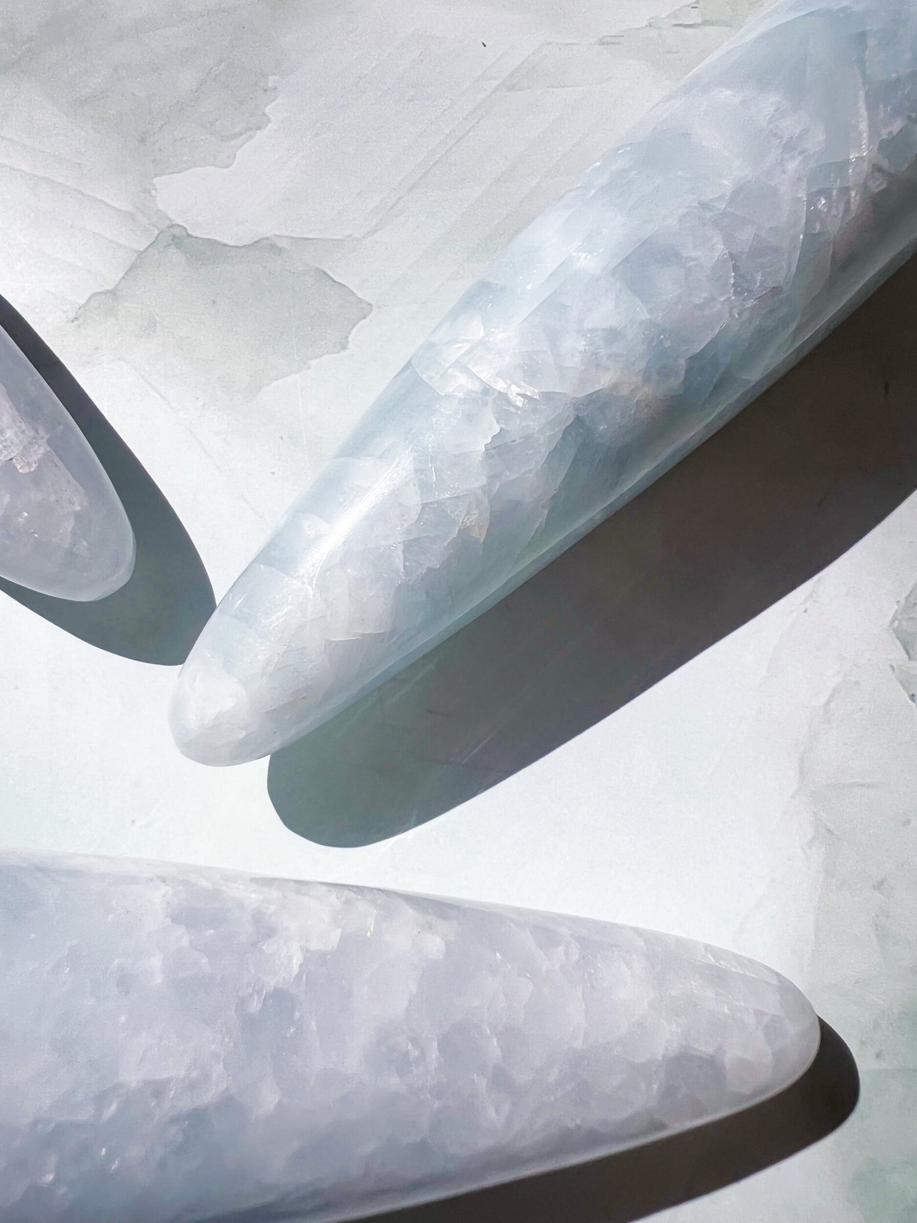 Blue Calcite Massage Wand