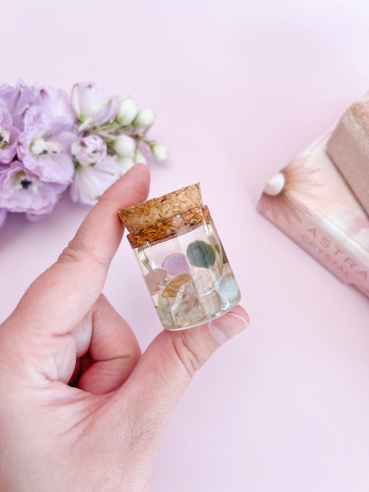 DIY Mini Water Fairy Crystal Garden