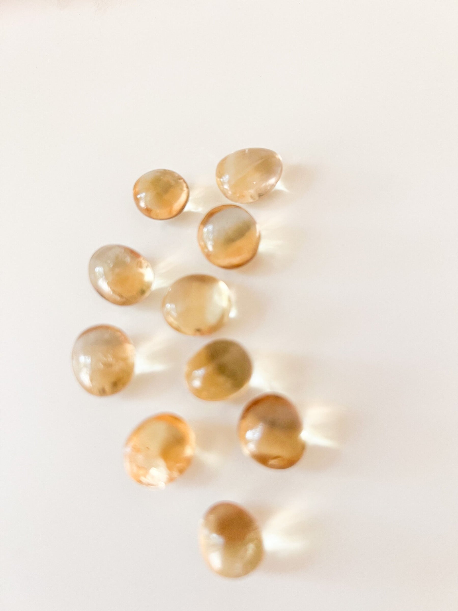 Natural Gem Quality Citrine Pebble