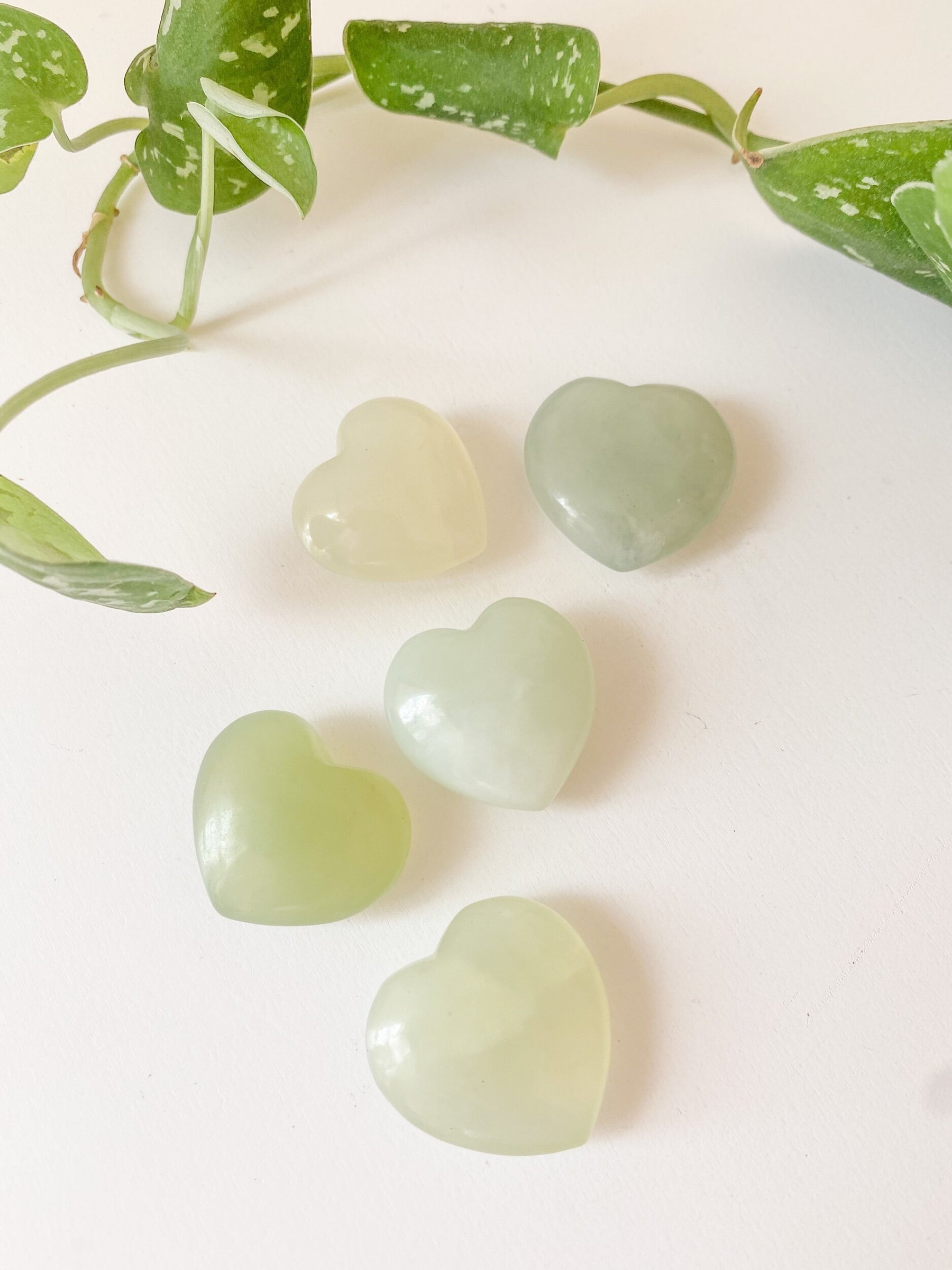 Jade Mini Heart