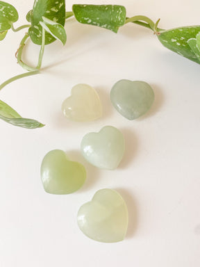 Jade Mini Heart