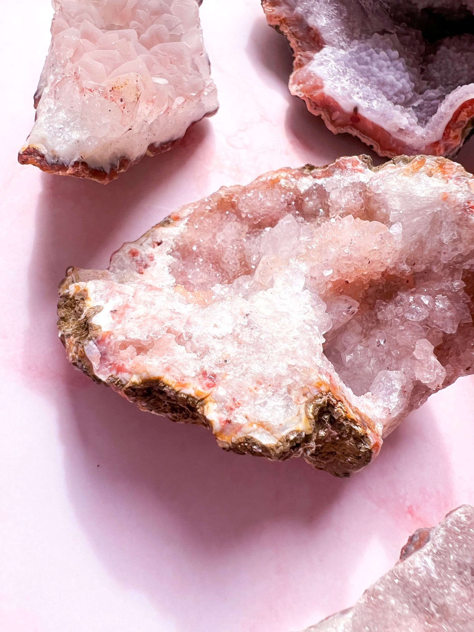 Pink Amethyst Cluster