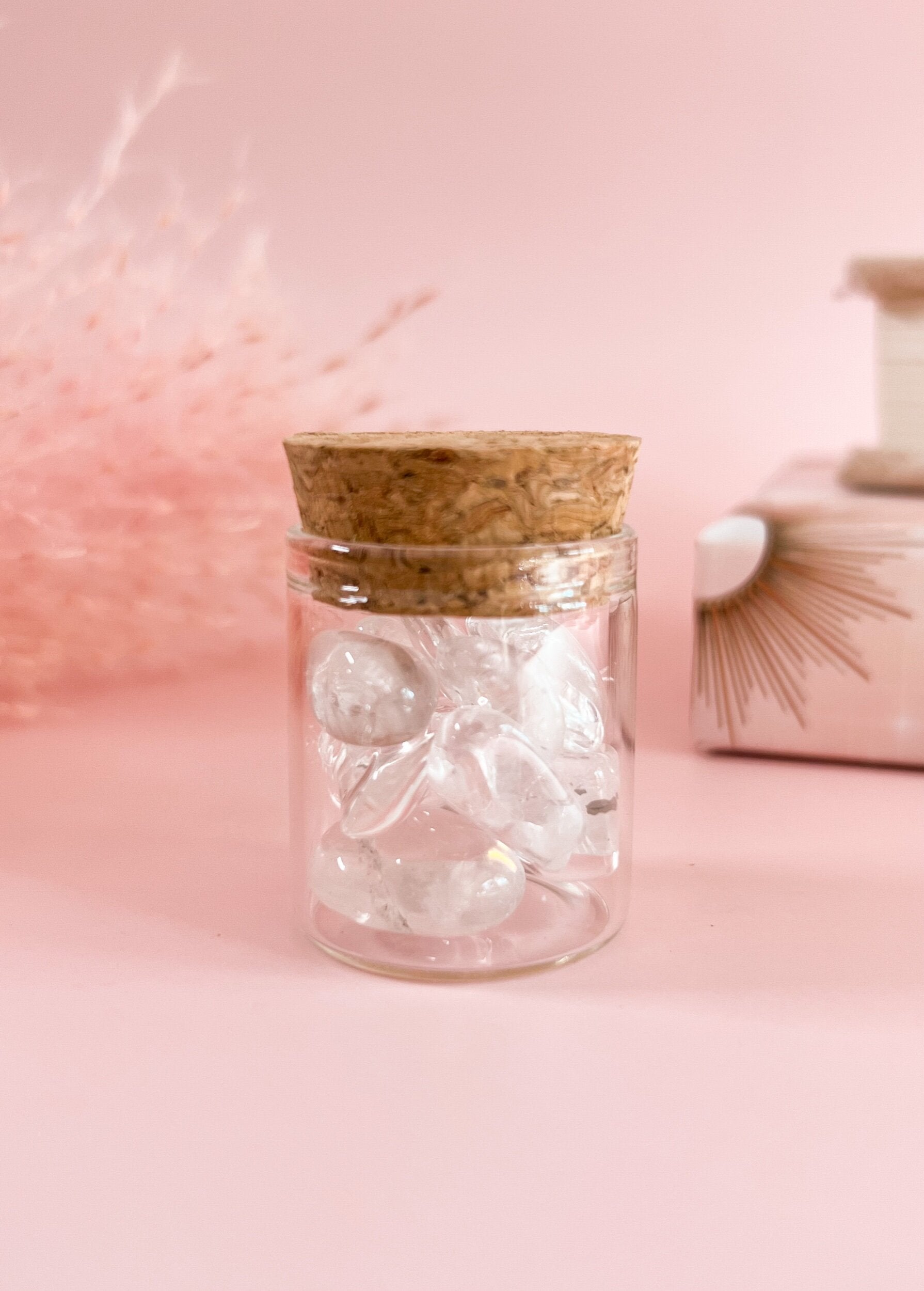 Clear Quartz Potion Bottle