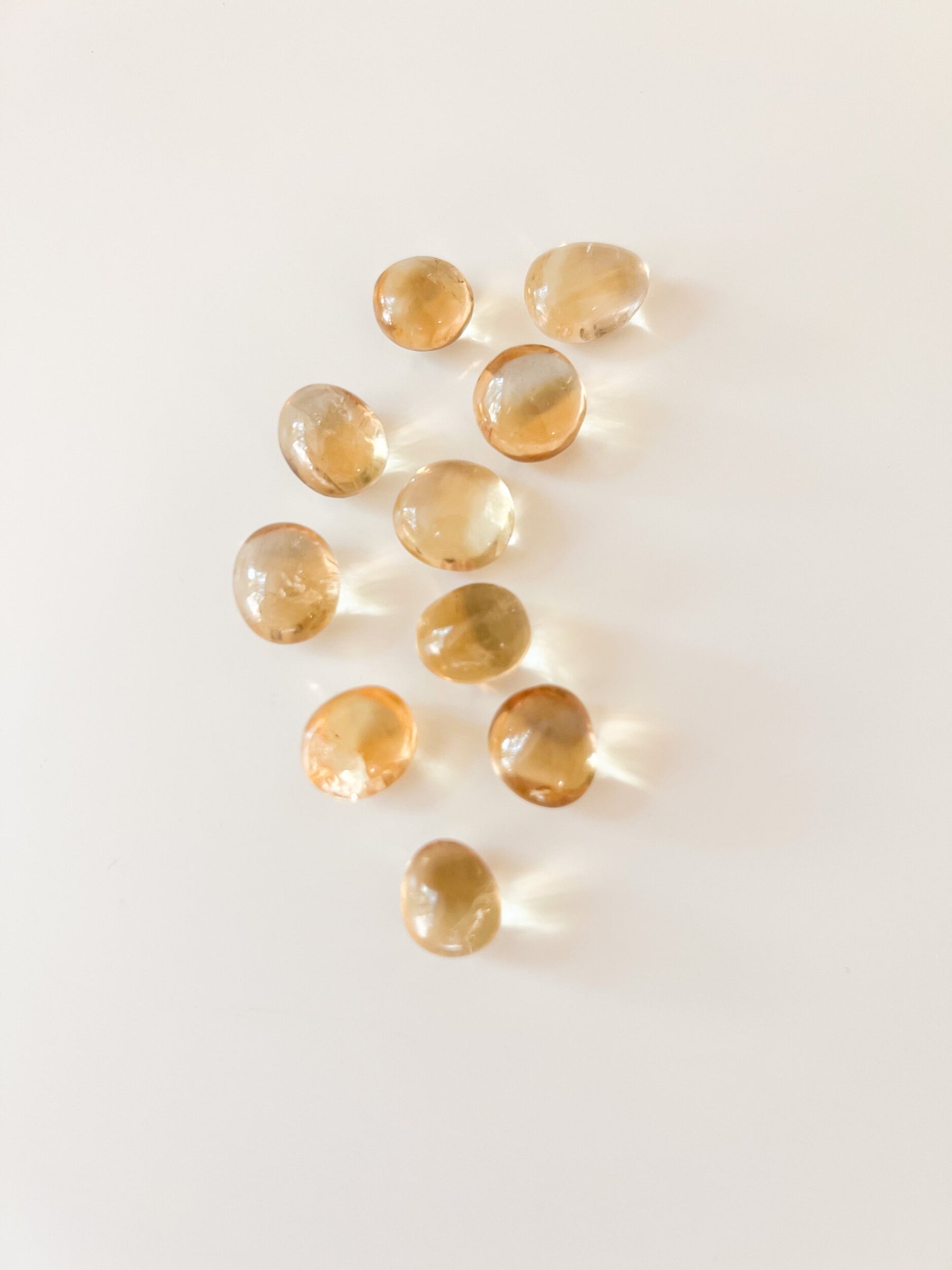 Natural Gem Quality Citrine Pebble