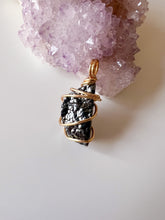 Botryoidal Hematite Half Moon Pendant