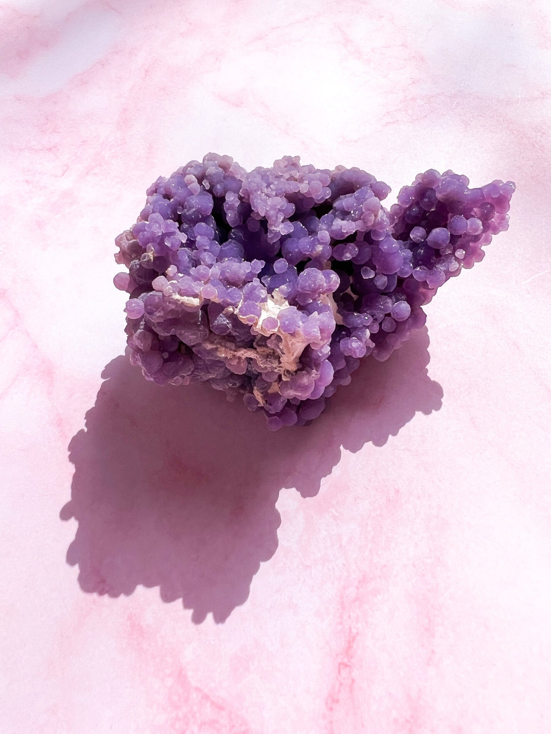 RARE High Grade Grape Agate Cluster