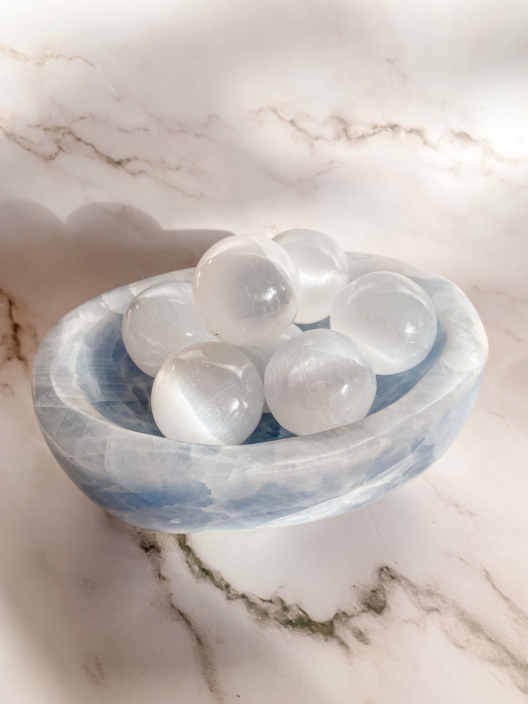 Selenite Sphere