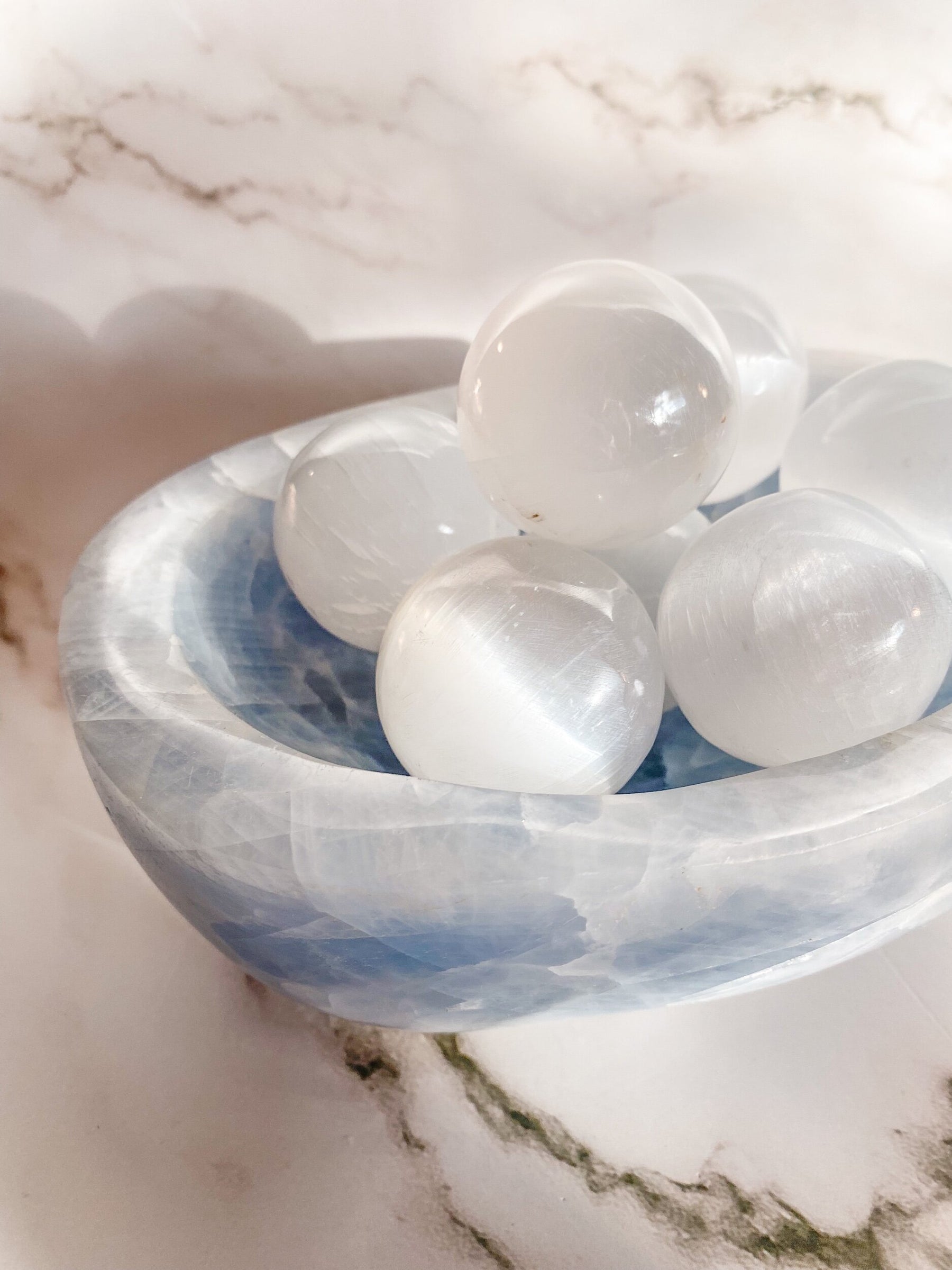 Selenite Sphere