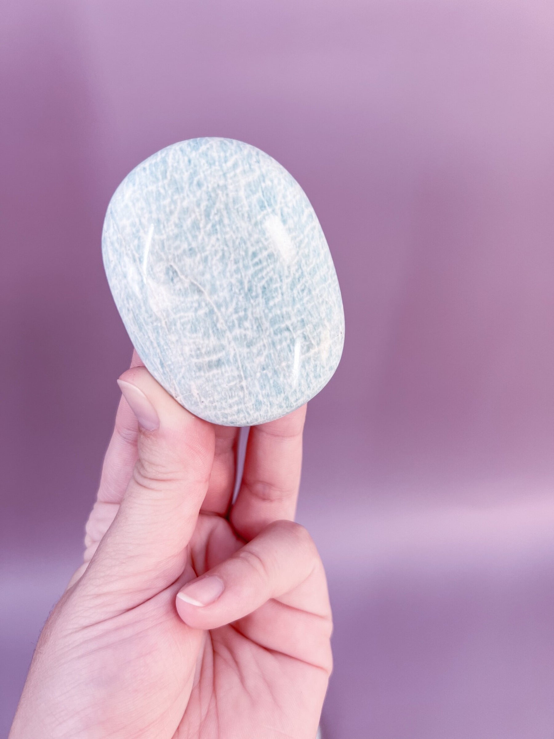 Amazonite Palmstone