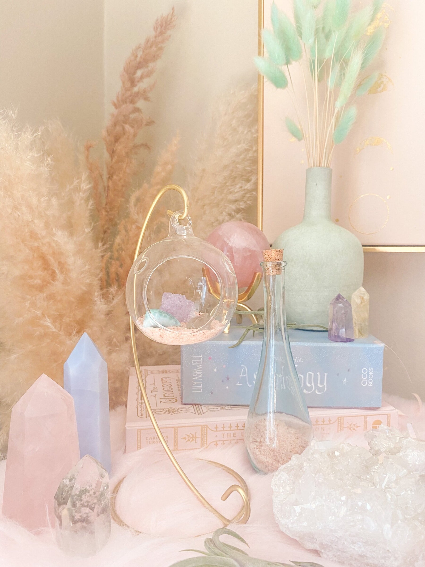 DIY Crystal Fairy Garden