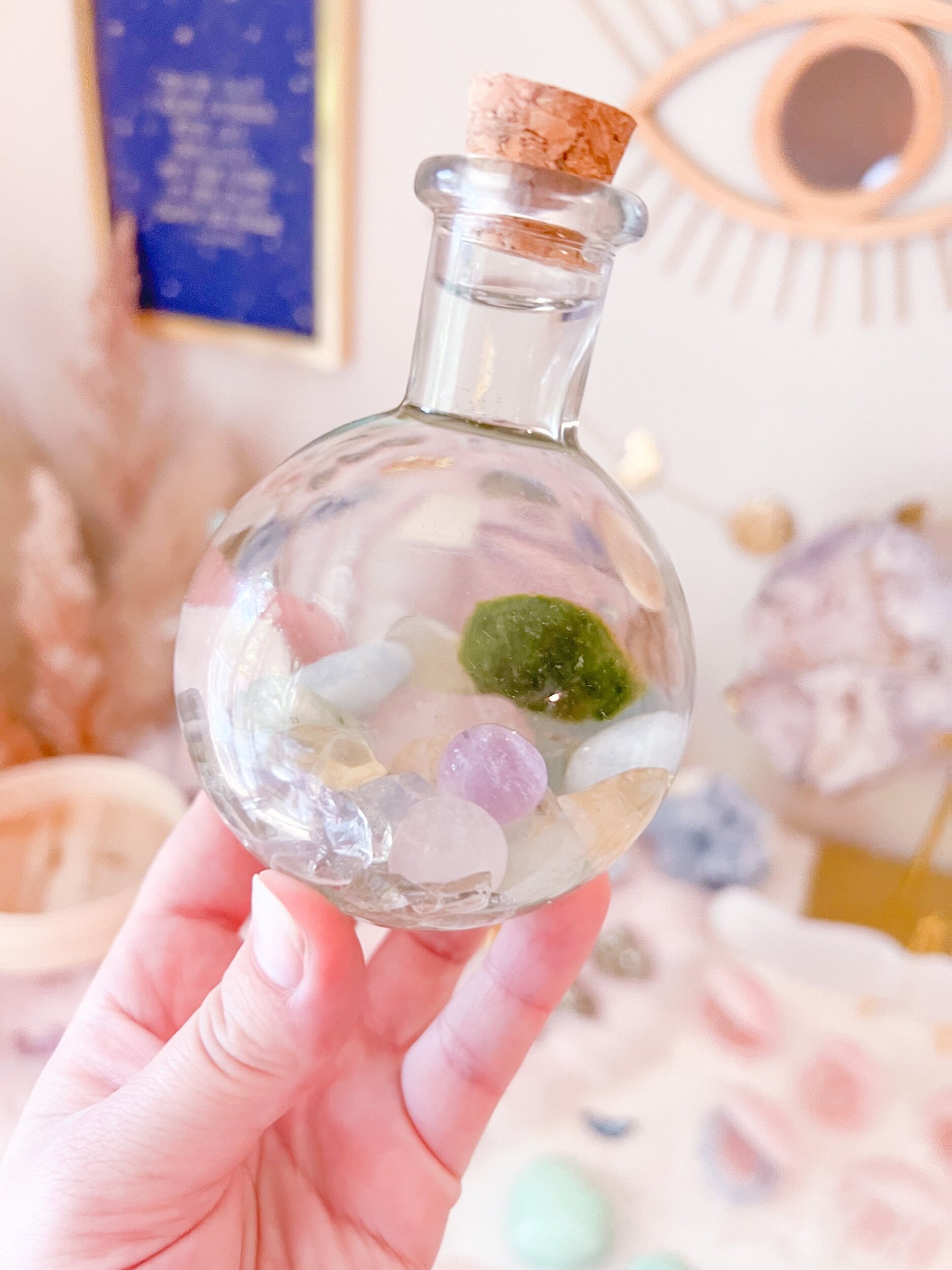 DIY Water Fairy Crystal Garden