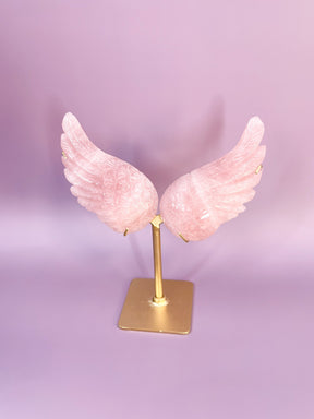 Rose Quartz Angel Wings (Pre-Order)