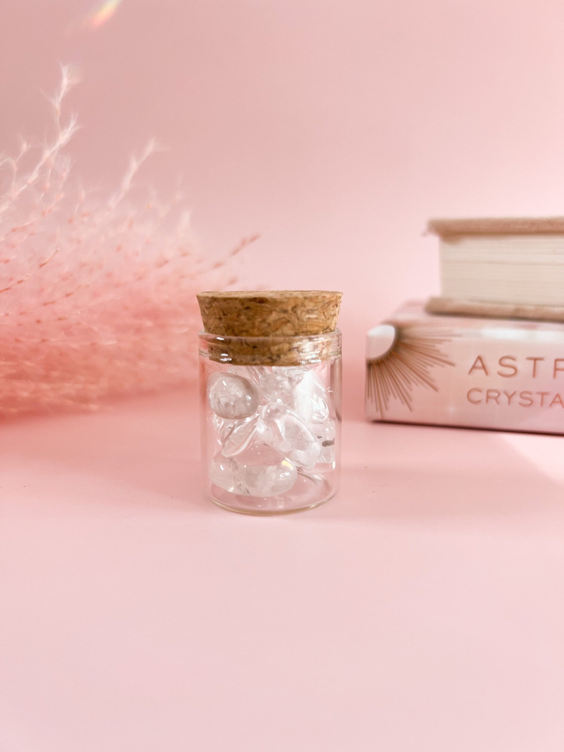 Clear Quartz Potion Bottle