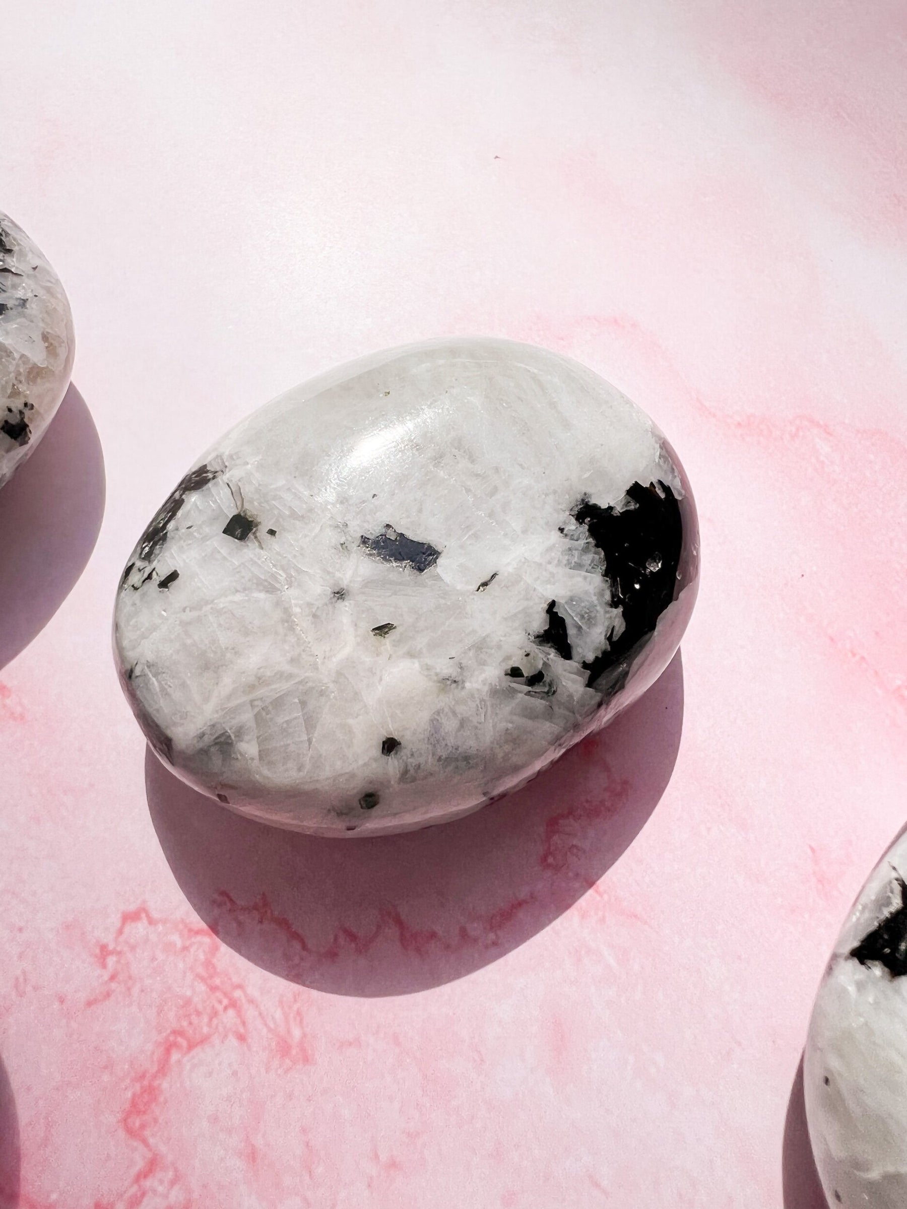 Rainbow Moonstone Palmstone
