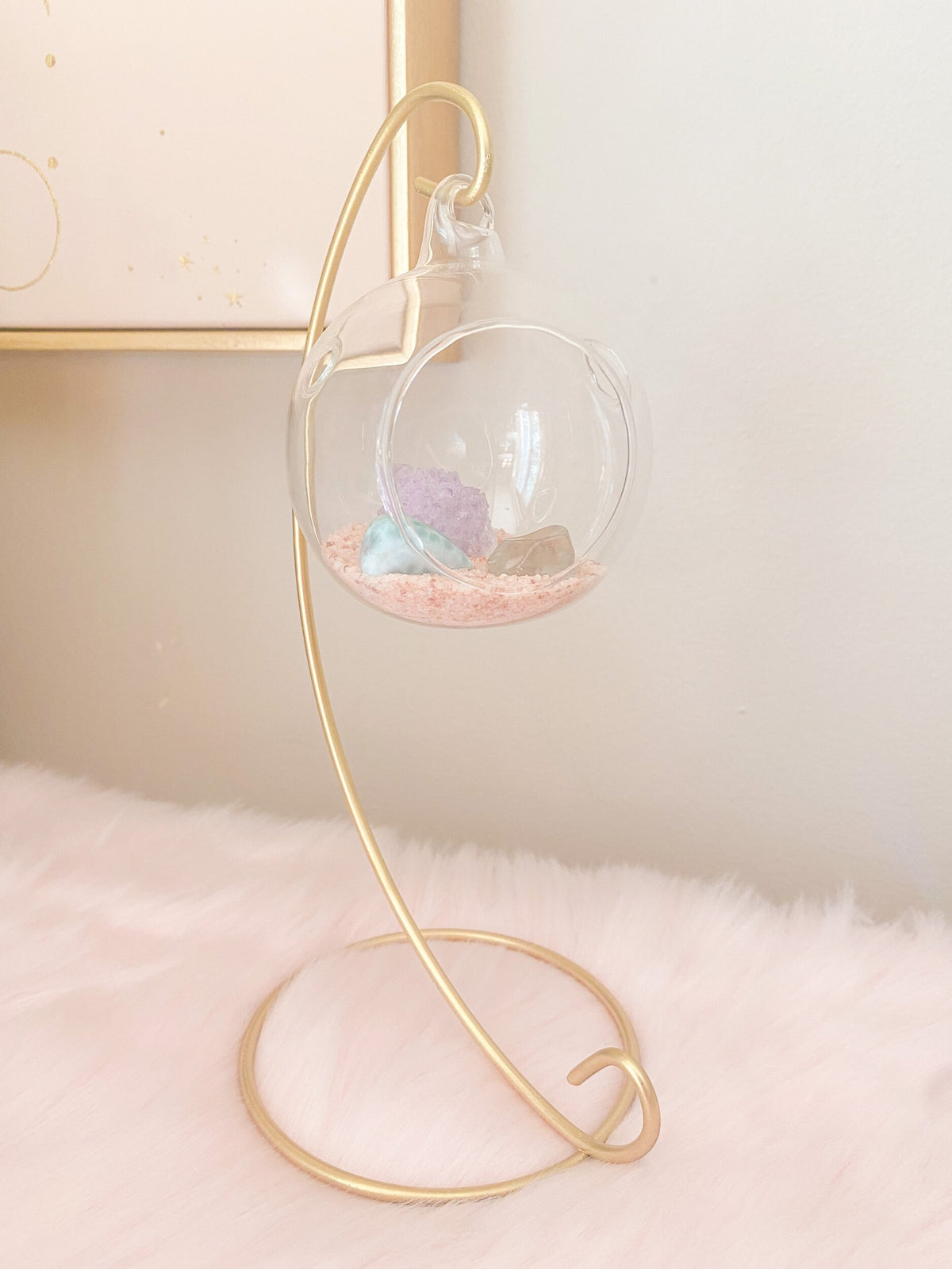 DIY Crystal Fairy Garden