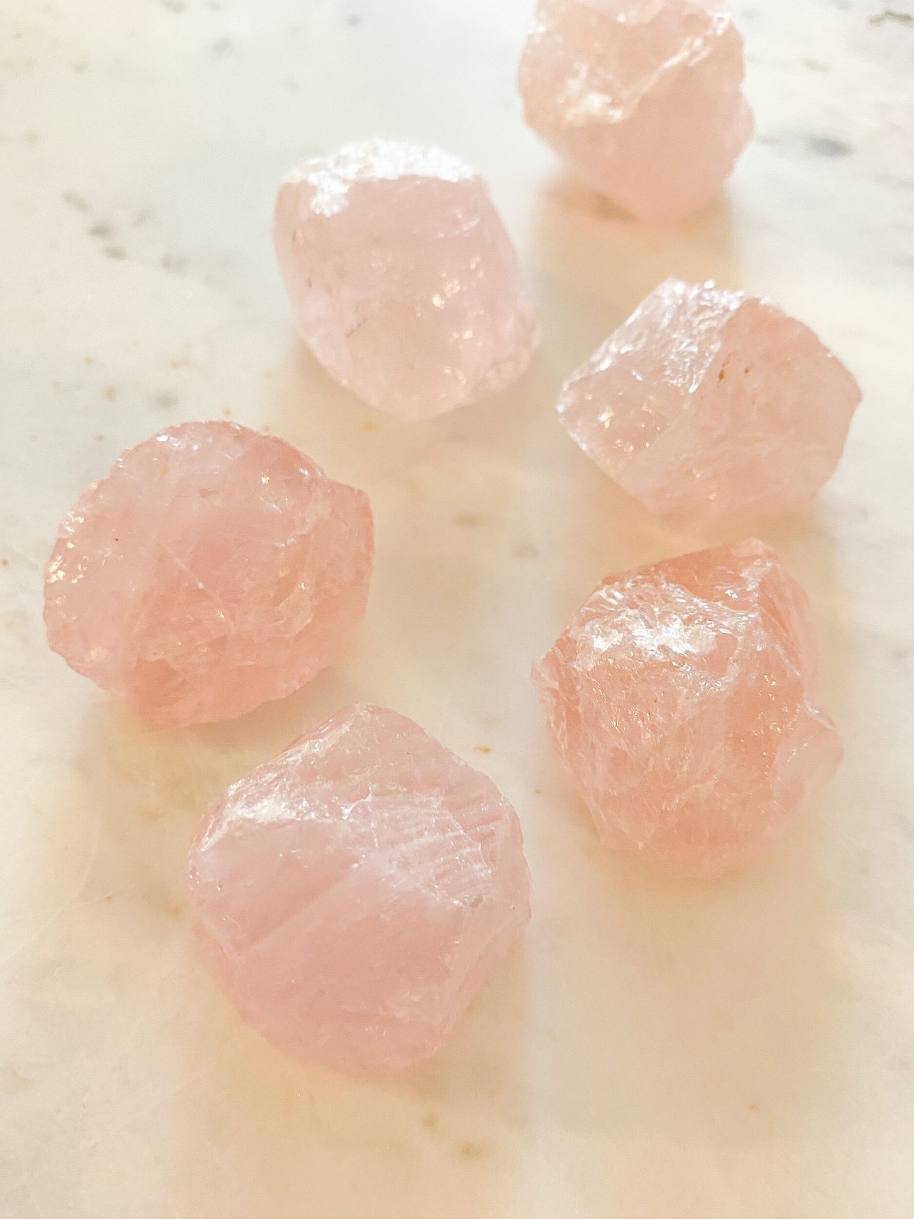 Raw Rose Quartz