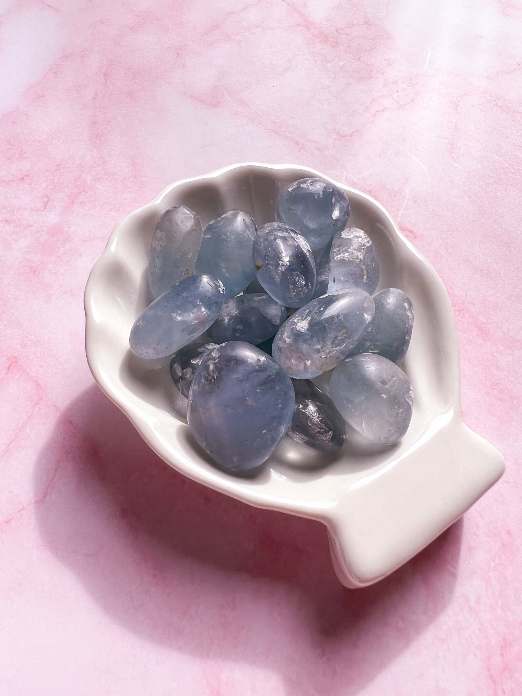 Polished Celestite Tumble