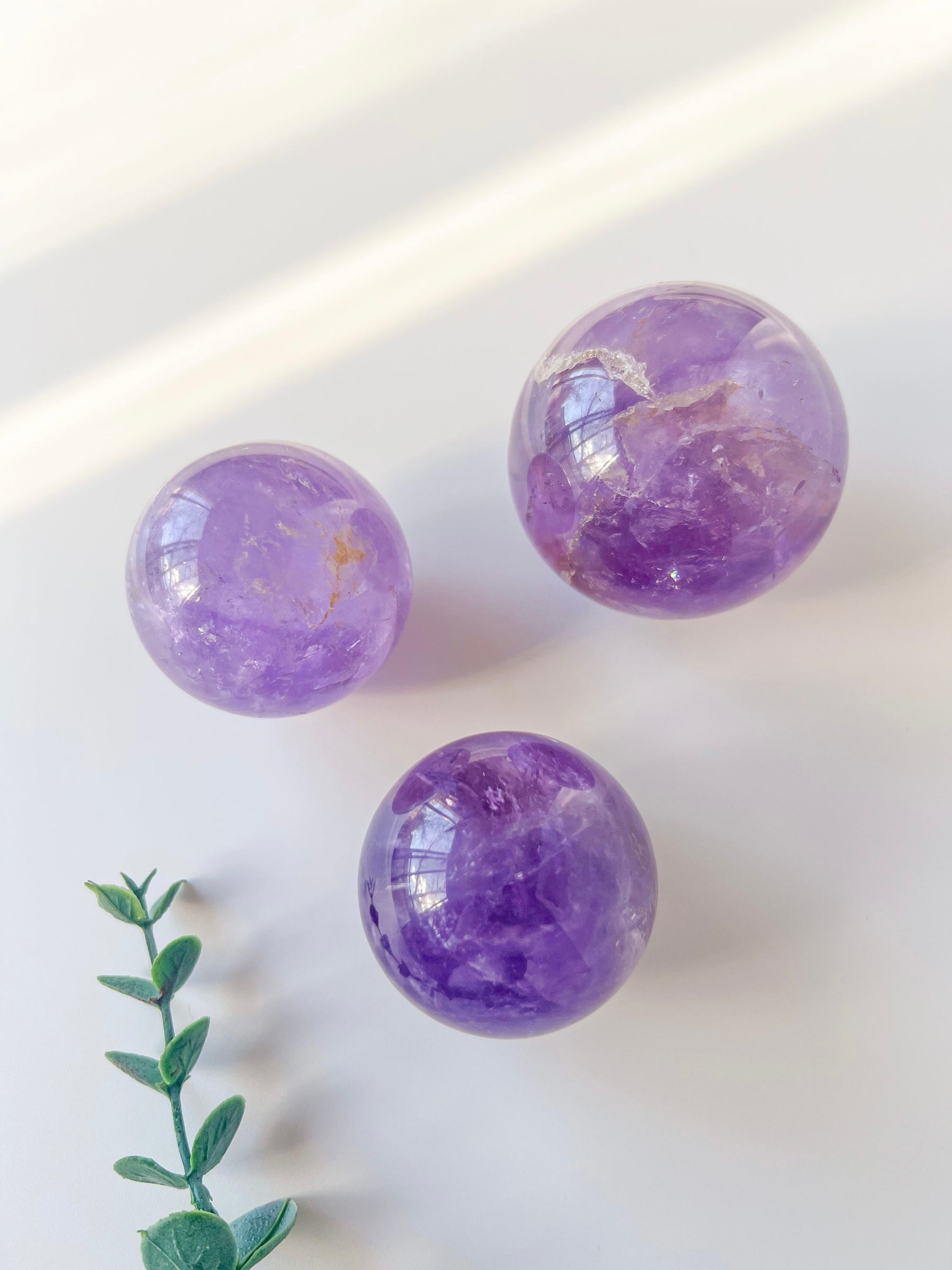 Amethyst Crystal Sphere