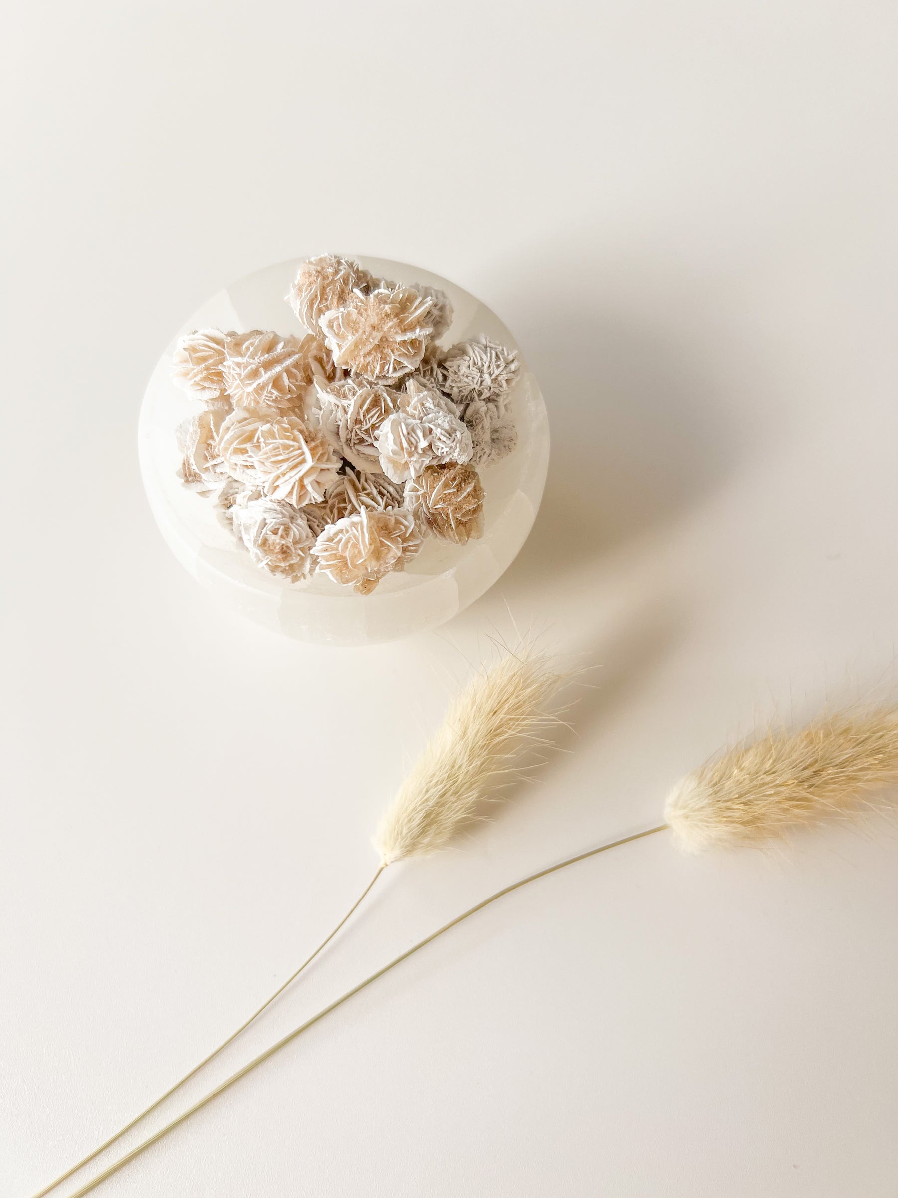 Mini Desert Rose Selenite Set of 3