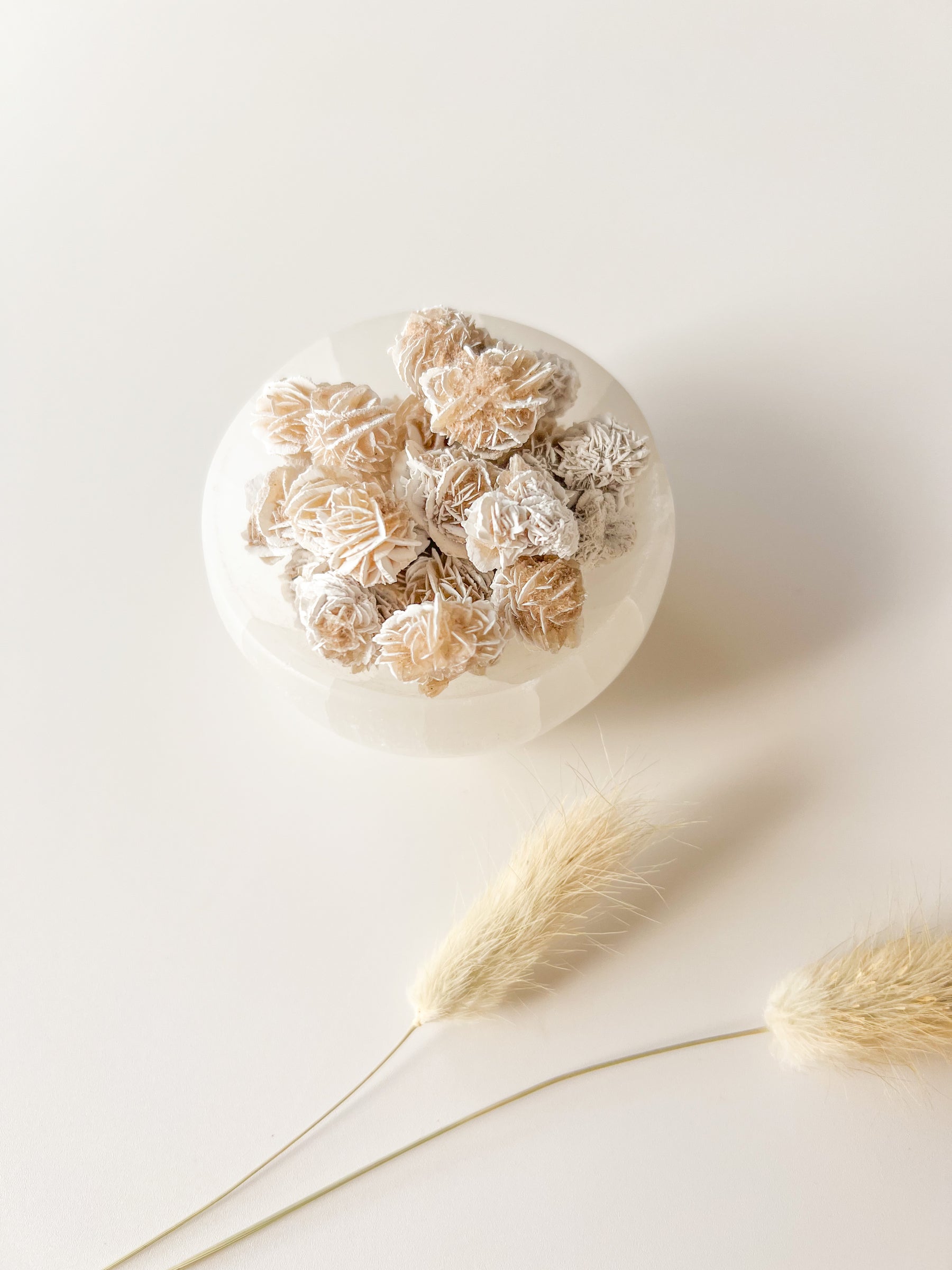 Mini Desert Rose Selenite Set of 3