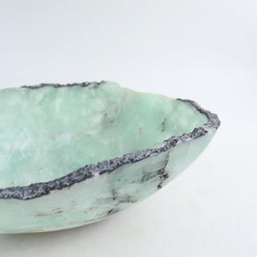 Green Fluorite Crystal Bowl