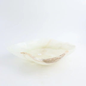 White Onyx Bowl