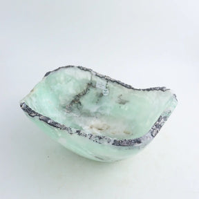 Green Fluorite Crystal Bowl