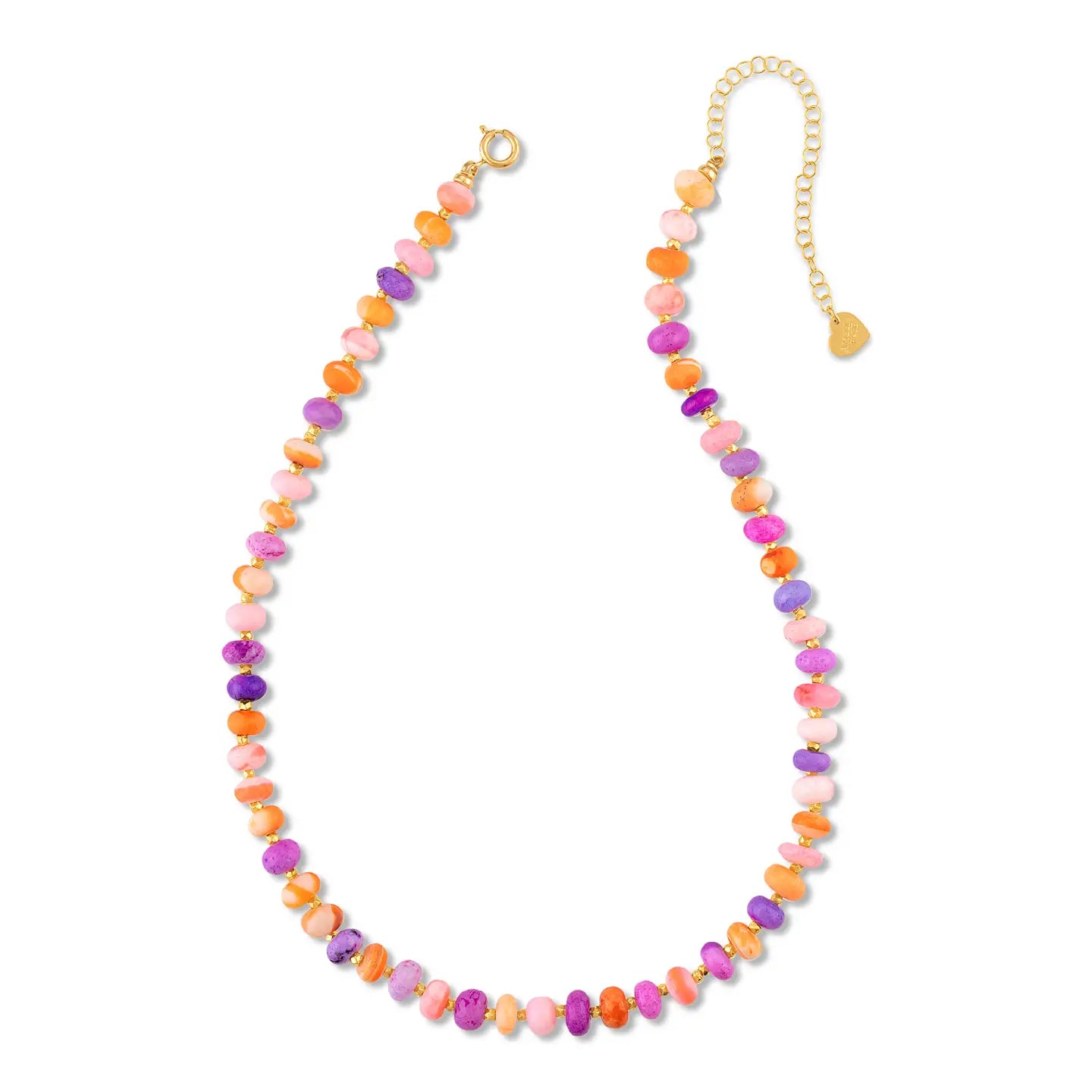 Fall Harvest Opal Beaded Necklace