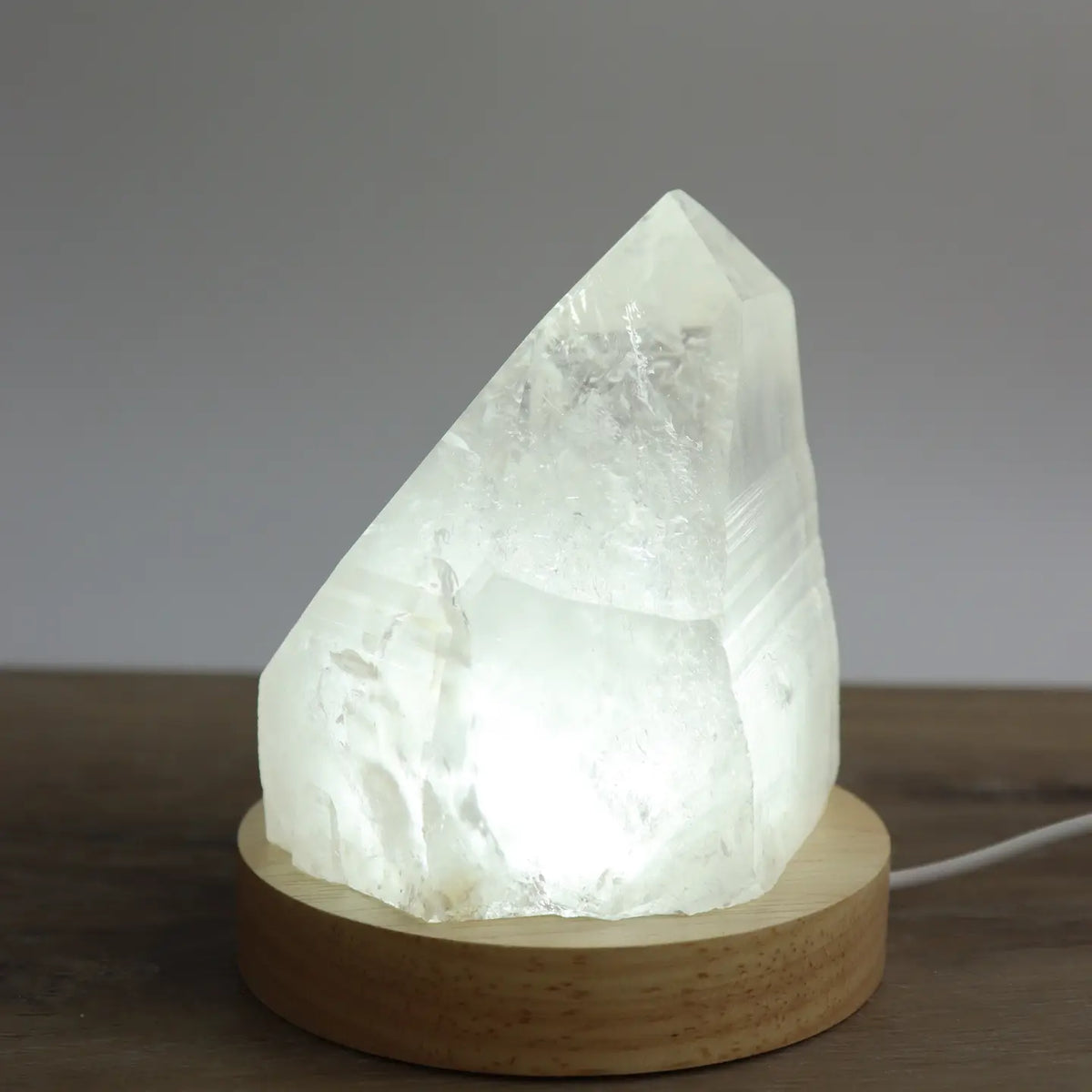 Clear Quartz Lamp