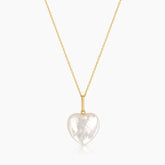 Gemma Mother of Pearl Heart Necklace