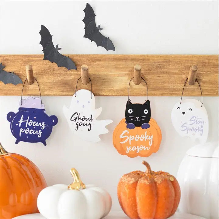 Mini Spooky Pastel Halloween Signs