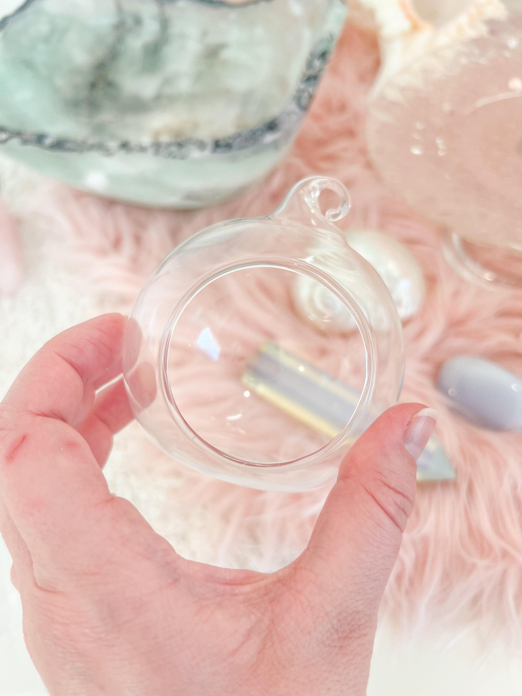 DIY Crystal Mermaid Magic Energy Orb