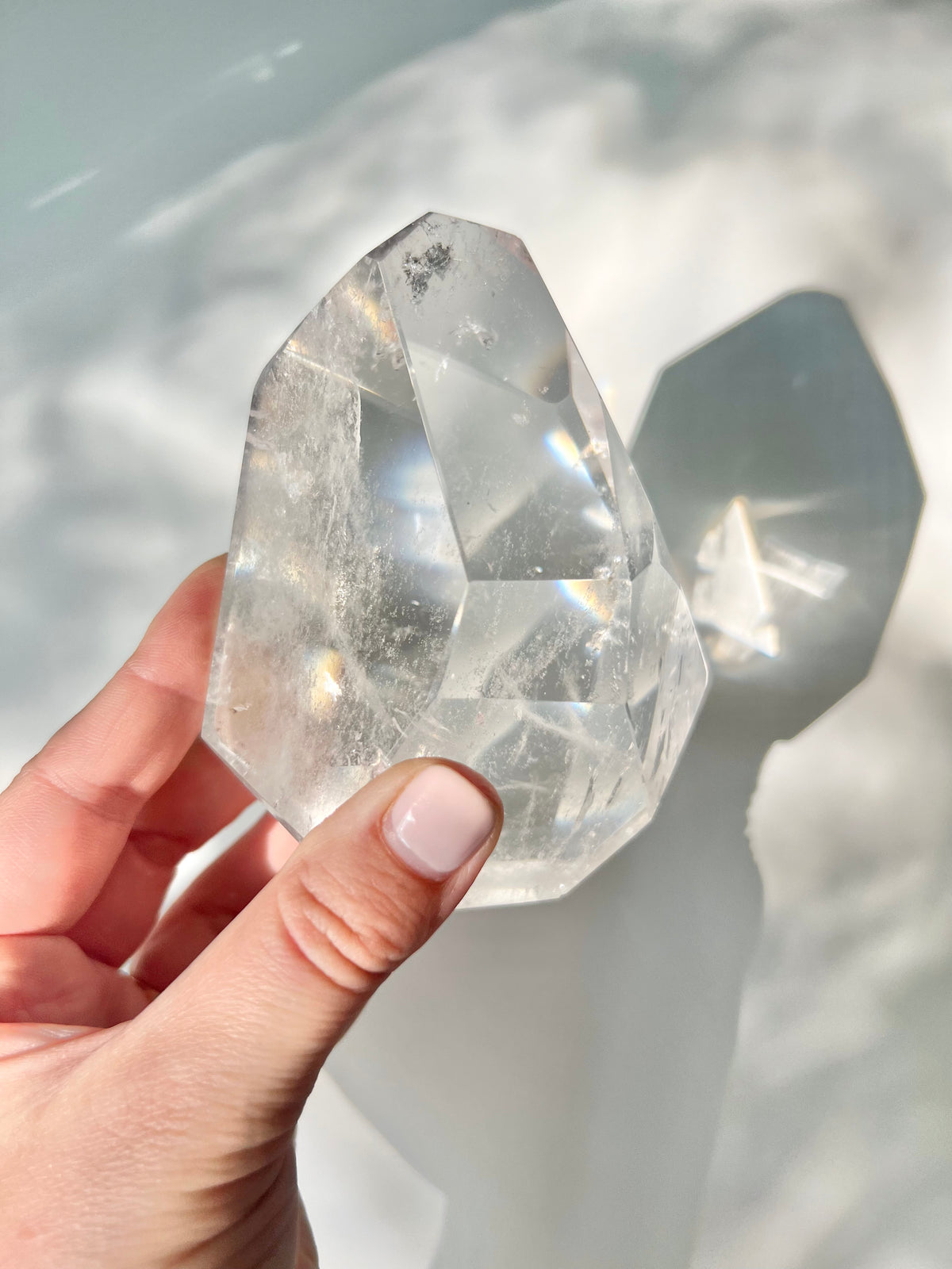 Large High Quality Clear Quartz Gemstone No.2