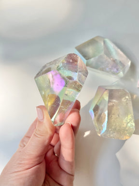 Angel Aura Quartz Gemstone