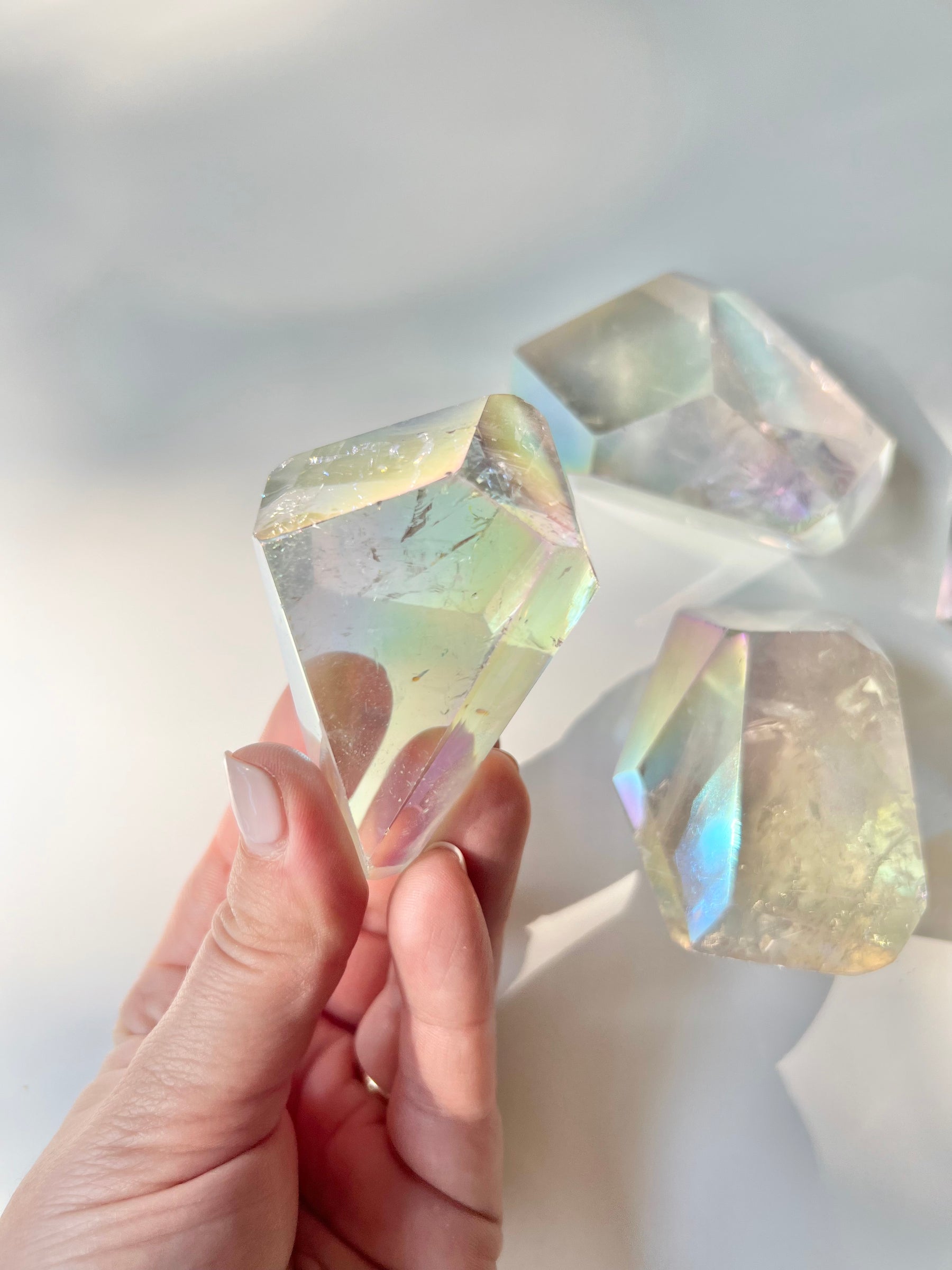 Angel Aura Quartz Gemstone