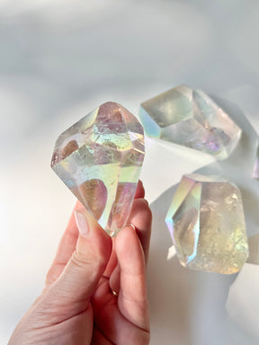 Angel Aura Quartz Gemstone