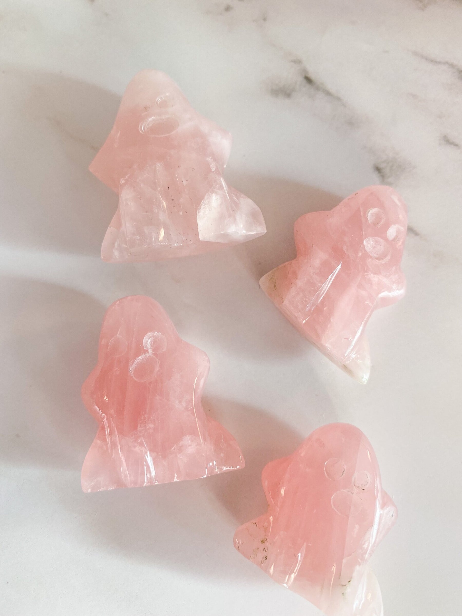 Mini Rose Quartz Ghost